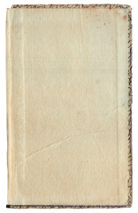 Vintage background of old ancient torn paper texture isolated