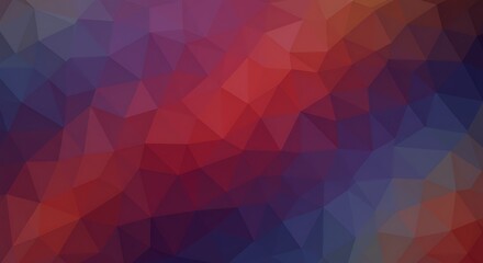 Fototapeta premium A Colorful Background With Triangles