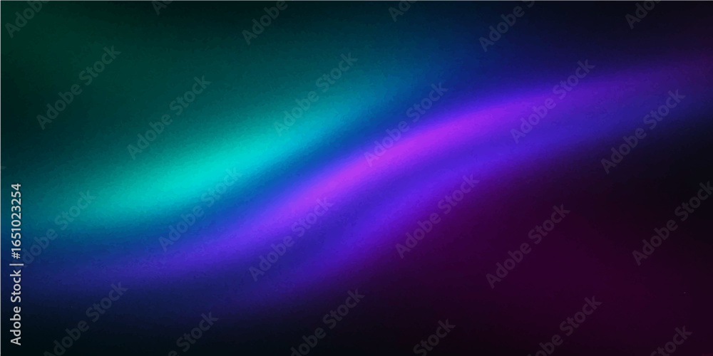 Poster abstract blue and colourful background with glowing lines and dynamic light effects