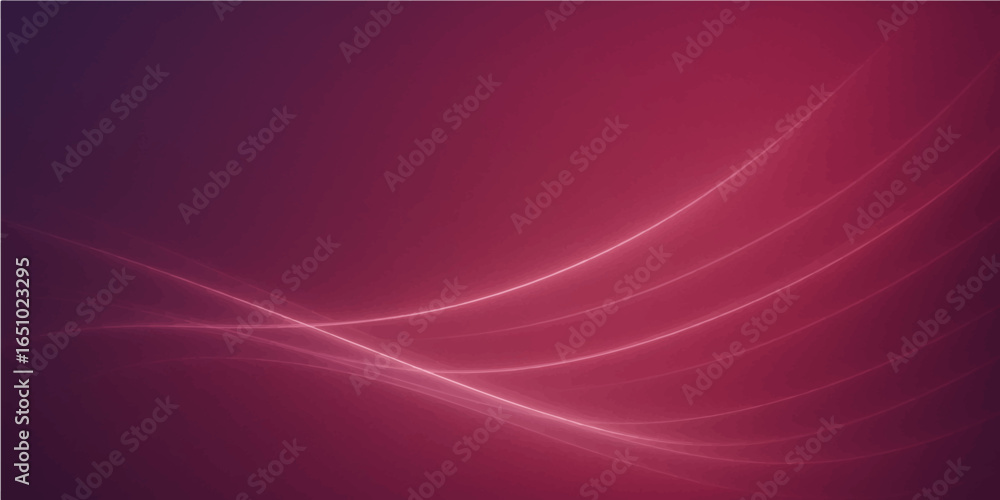 Poster abstract purple and pink background with flowing lines and wave patterns