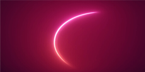 Abstract glowing purple background with lights and space elements