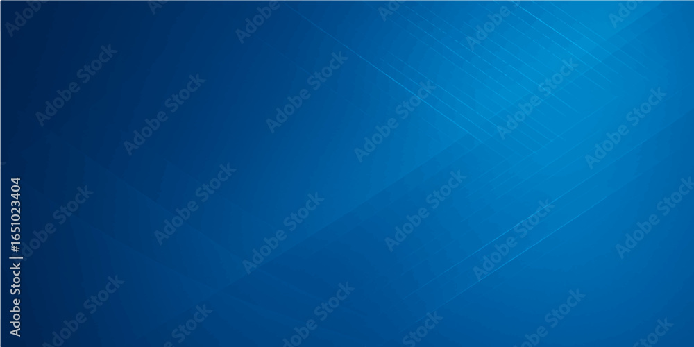 Poster abstract blue background with flowing lines and smooth design elements