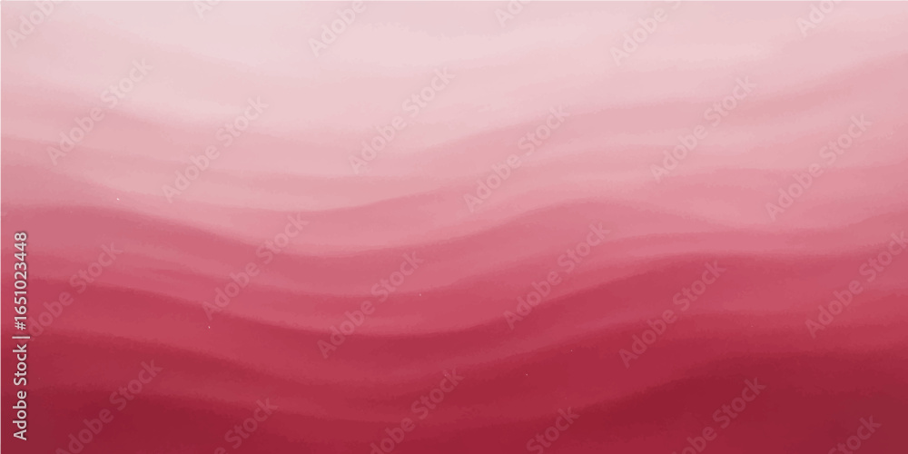 Poster pink and red silk satin fabric background with smooth flowing waves and soft texture