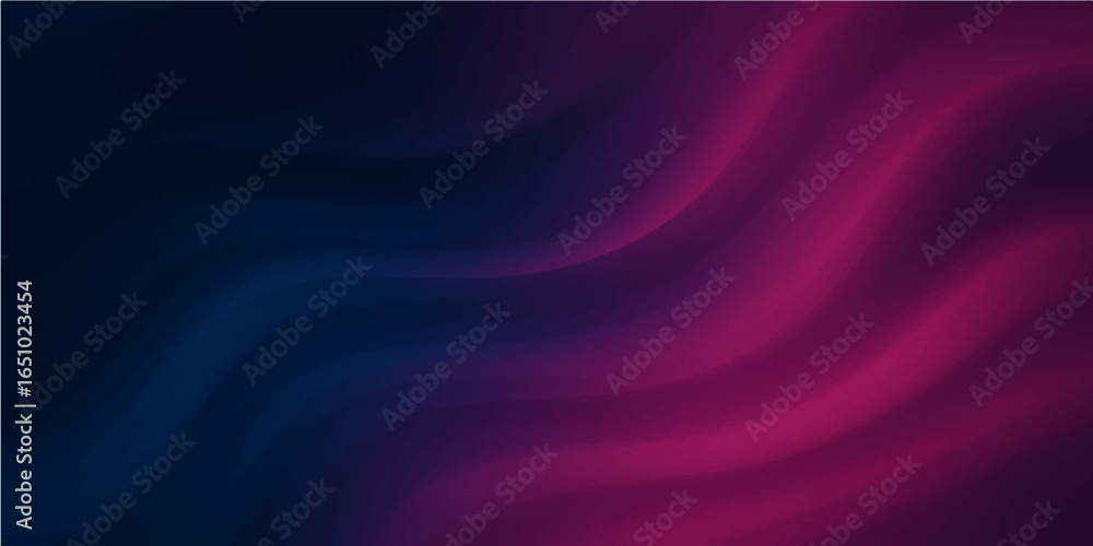 Poster abstract purple and pink background with flowing lines and smooth texture design