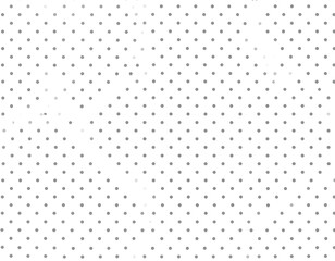 Subtle Grey Polka Dot Pattern on White Background for Graphic Design and Decoration