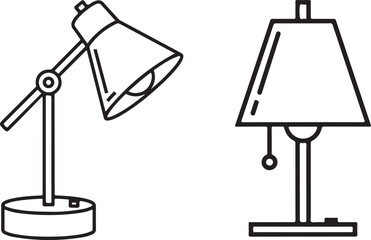 Black and white illustration of a person working on a laptop