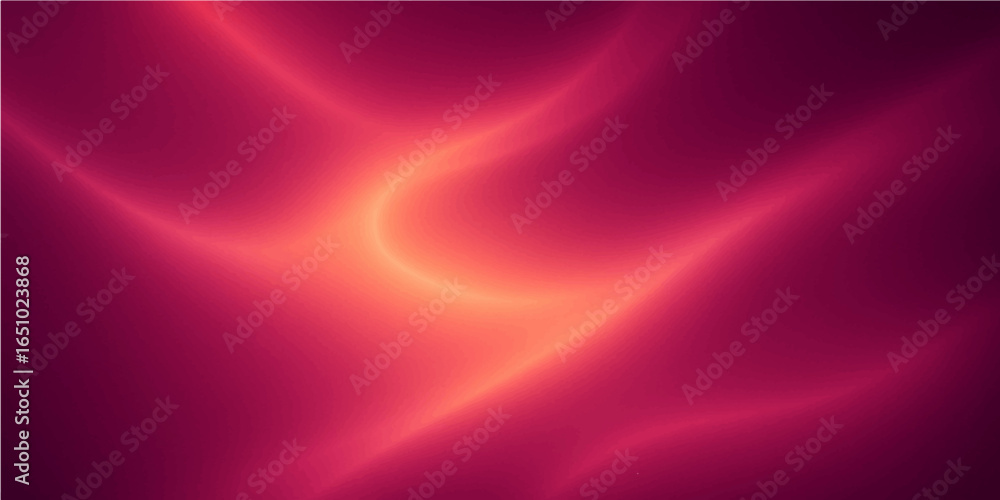 Poster abstract pink background with smooth flowing lines and soft wave design