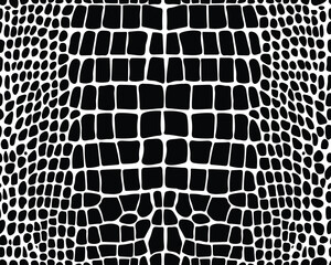 Alligator skin on a white background2, seamless pattern
