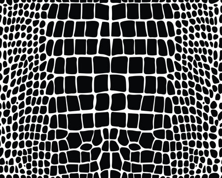 Alligator skin on a white background2, seamless pattern