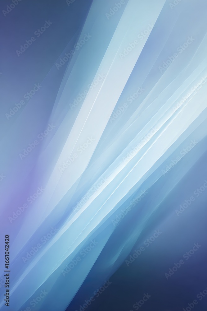 Poster soft gradient hues create serene atmosphere with flowing light e