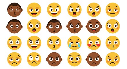 Fototapeta premium Emotication Emotication Emotication Emotication Emotication Emoticatio