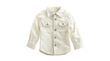 PNG a white button down shirt worn over a black background on a transparent background