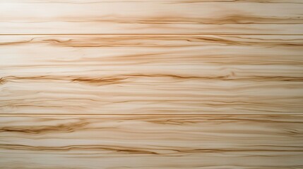 Obraz premium Light-colored wooden surface with natural grain patterns, showcasing smooth texture and linear wood fibers.
