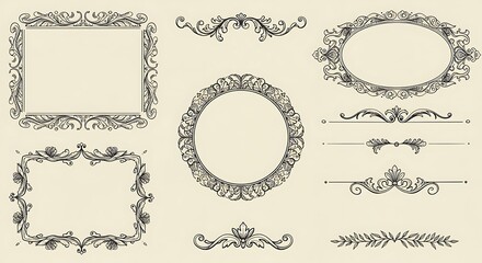 Vintage Frames And Borders