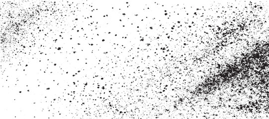 Grunge background. Overlay textures set stamp with grunge effect. Old damage Dirty grainy dirty and scratches frame. Dust particle and dust grain texture or dirt overlay Vector texture dust overlay 