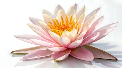 pink water lily