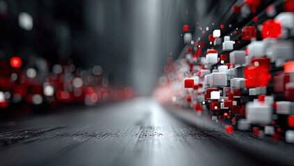 Abstract digital cityscape (3)