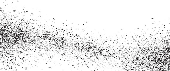 Distressed effect .Vector shapes with a halftone dots screen print texture. grunge texture overlay black and white tones. grunge texture for background. Grainy abstract texture on a white background	