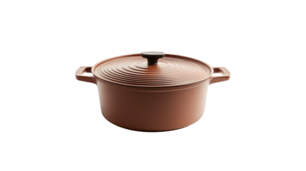 PNG a pot with a lid made of cast iron on a transparent background