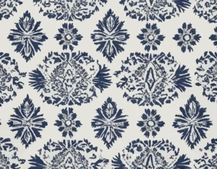 Gardinen Barock Traditional textile patterns with white background  © Majid