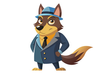  Isolated on white with a blue circular background for easy use in creative projects.