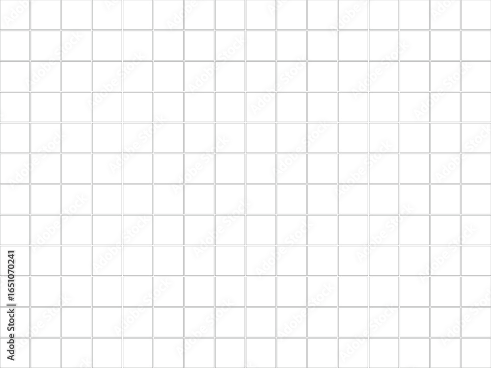 Poster grid square line shape 16x12 with gutter on ratio 4:3 background