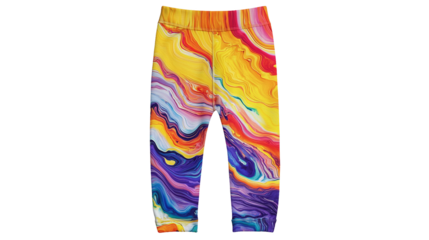 PNG this is an image of a pair of leggings on a transparent background