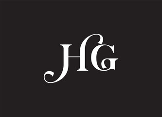 HG Abstract Letters Logo Monogram