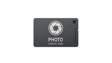 Small Gray Square Memory Card with Photo Logo On Transparent Background 