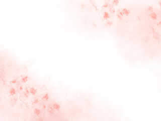 Pastel Pink watercolor abstract background. wedding invitation designs or card templates for greetings or invitations on valentines Day. watercolor paint brush glitter gold for wedding elements	.
