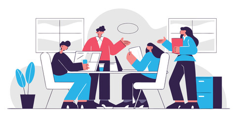 workshop, nurse, doctor, corporate man, corporate women, student, teacher, travel, man, women, abstract business, business strategy, meeting business, dynamic business teamwork illustration template, 