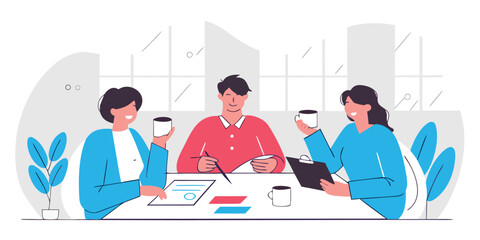 workshop, nurse, doctor, corporate man, corporate women, student, teacher, travel, man, women, abstract business, business strategy, meeting business, dynamic business teamwork illustration template, 