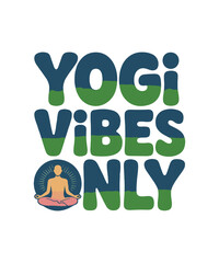 Yoga T-Shirt Design | Meditation Graphic Tee, Mindfulness Lotus Pose Shirt, Spiritual Balance Design, Namaste Yoga Quote Tee, Fitness and Wellness Inspired Yoga Illustration for T-Shirts