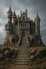 Fototapeta premium Gothic Stone Castle