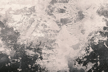 Textured concrete wall with brown tones for interior background and rustic artistic styling concept