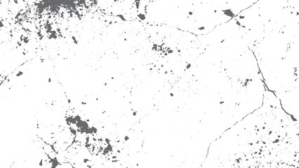 Damaged cracked wall surface texture background with vintage details. Old cracked and damaged white concrete wall texture for background use 