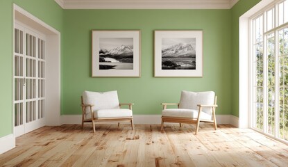 Fototapeta premium A peaceful living room