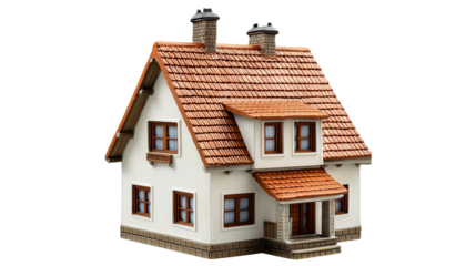 PNG a model of a house on a transparent background