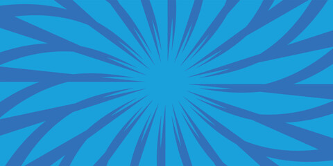 Comic abstract blue background - Comic Syle