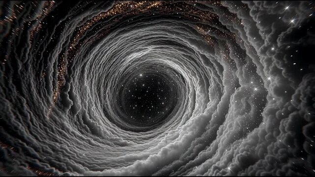 A 42K grand scale photo realistic hassleblad macro shot of astrophotography, a vortex, top down 150mm drone shot 52_29 --motion low 1_4K_10s