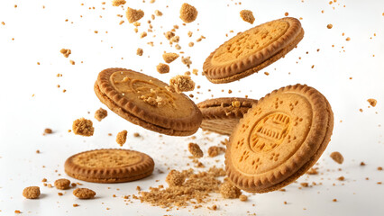 Crisp and Crumble: Flying Lotus Biscoff Cookies with Crunch Particles