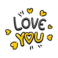 Naklejka premium Express heartfelt affection with this charming 