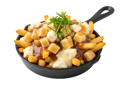 Delicious cheesy pasta skillet with vegetables and garnished with fresh herbs for a hearty meal