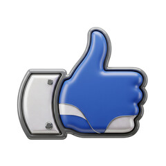 Like isolated on transparent background