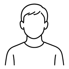 Vector outline drawing of a lit candle with a drip on a candle holder with a handle