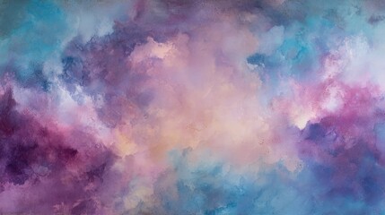 Obraz premium Colorful abstract painted cloudscape background for creative content like websites