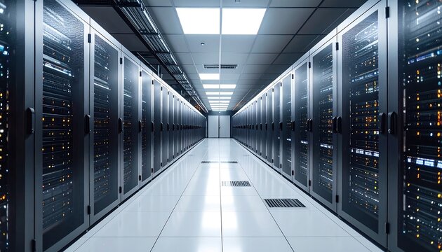 Server Room Data Center Servers. (1)