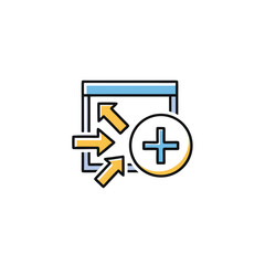 Obraz premium Merging data streams: A unified interface for increased efficiency in information management solution