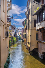 Obraz premium River Rio in Mantua, Italy