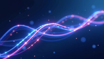 Fototapeta premium Quantum Energy Streams